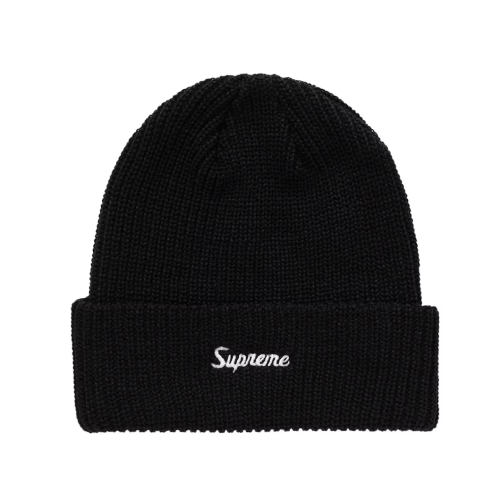 Supreme Loose Gauge Beanie (FW24) Black