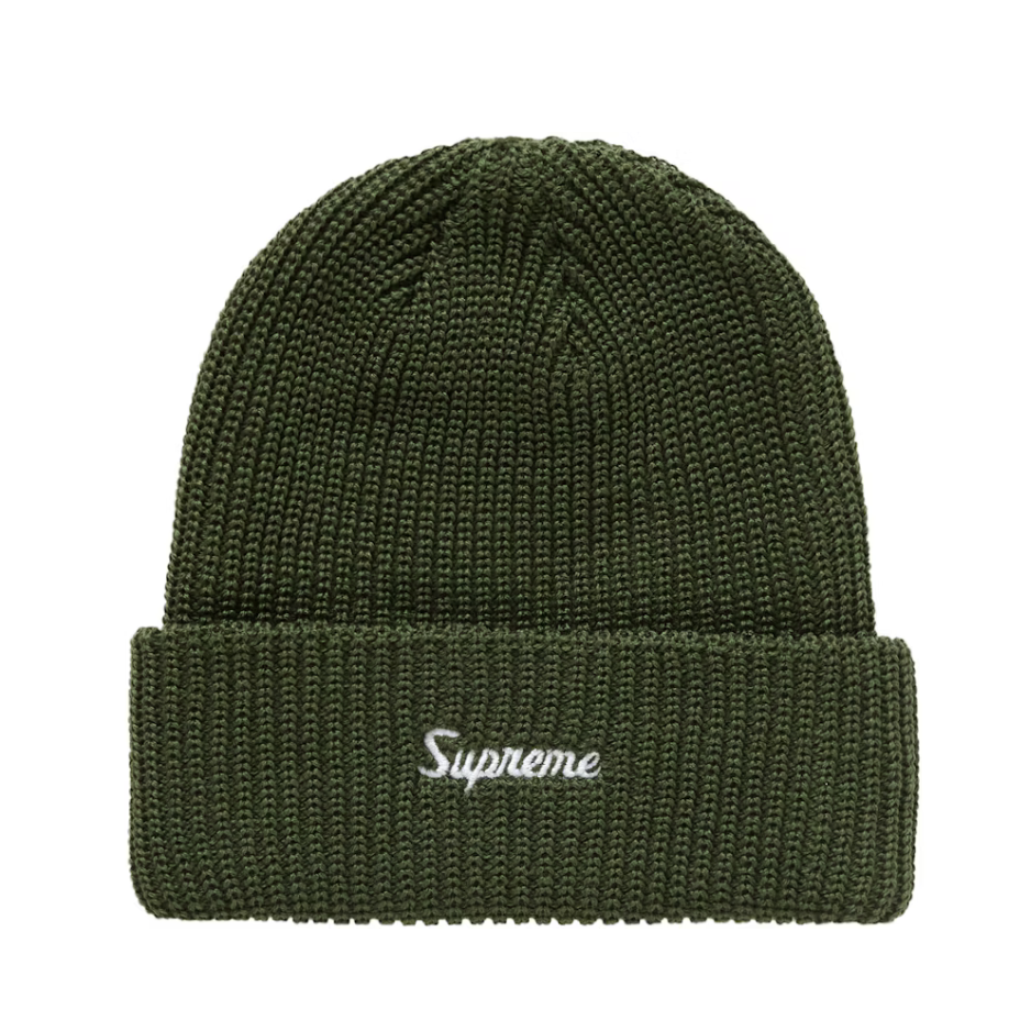 Supreme Loose Gauge Beanie (FW24) Olive