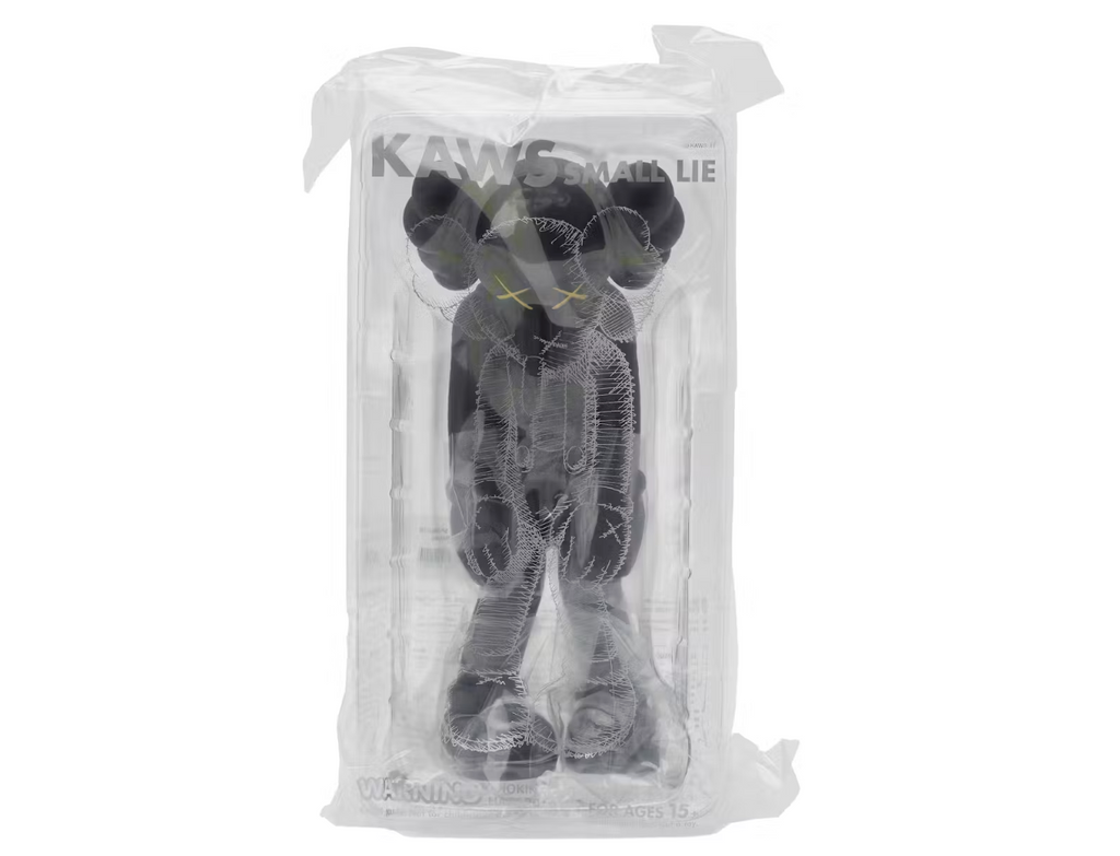 KAWS Small Lie Companion Vinyl Figure Black