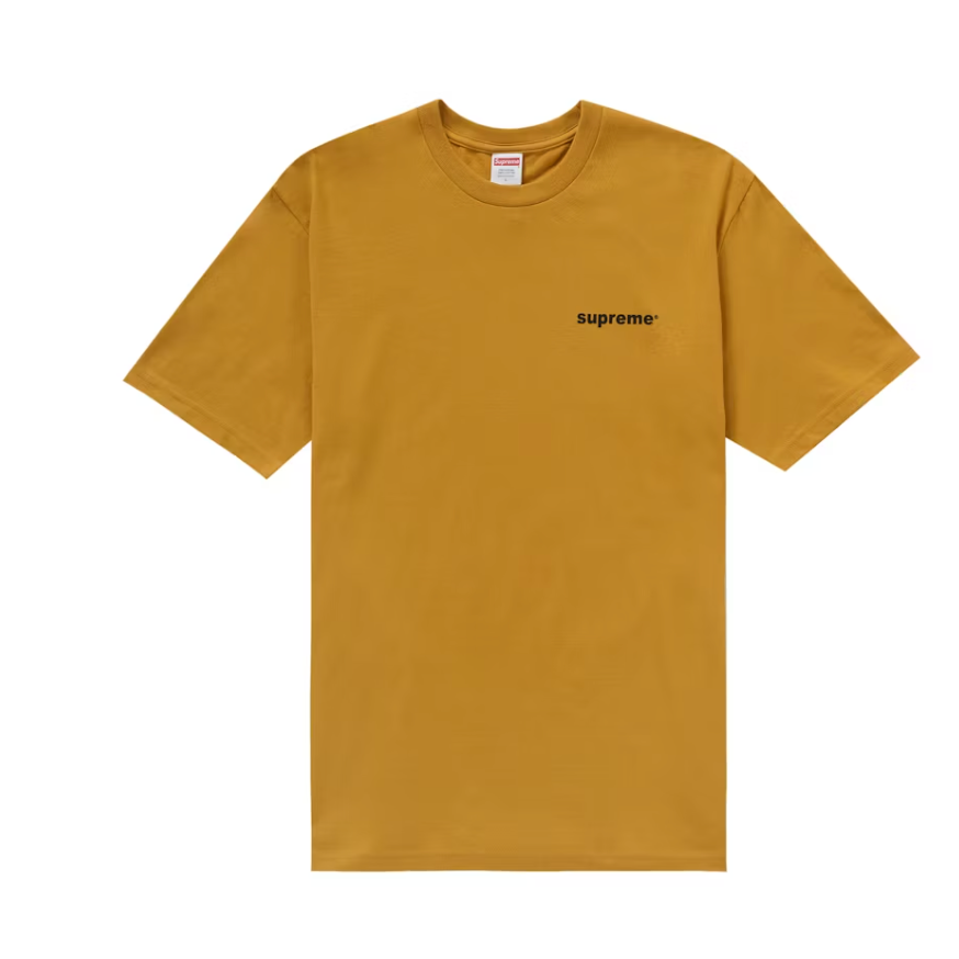Supreme Fuck Money Tee (Mustard)