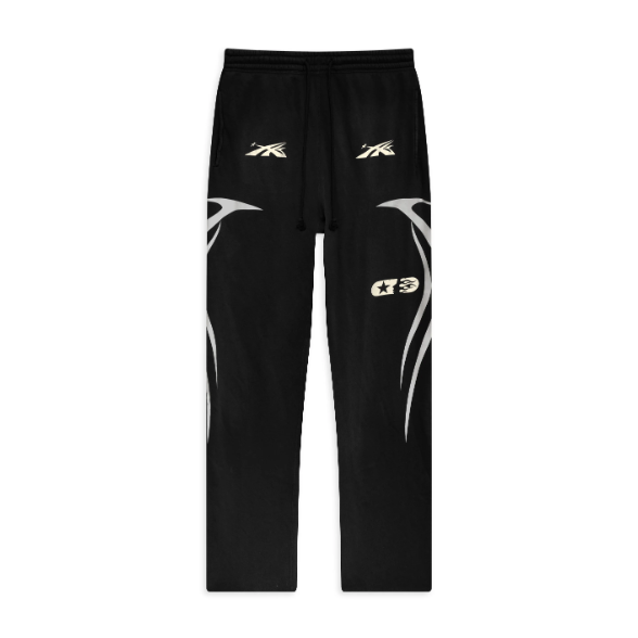 Hellstar Sports Double Hit Logo Sweatpant Black