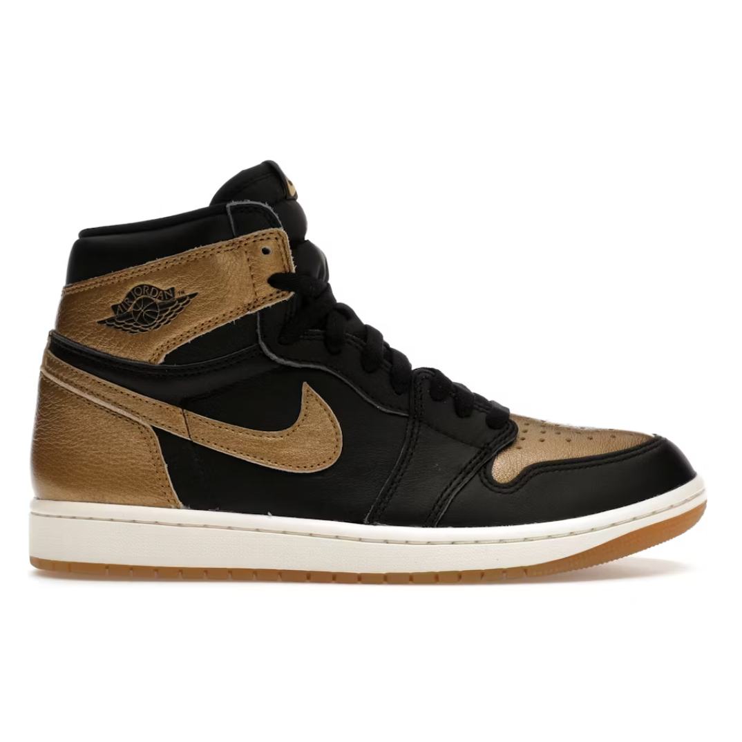 Air Jordan Retro 1 "Black Metallic Gold"