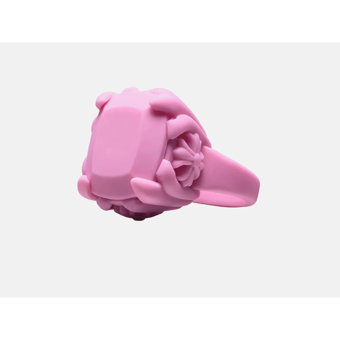 Chrome Hearts Pink Silicon Ring