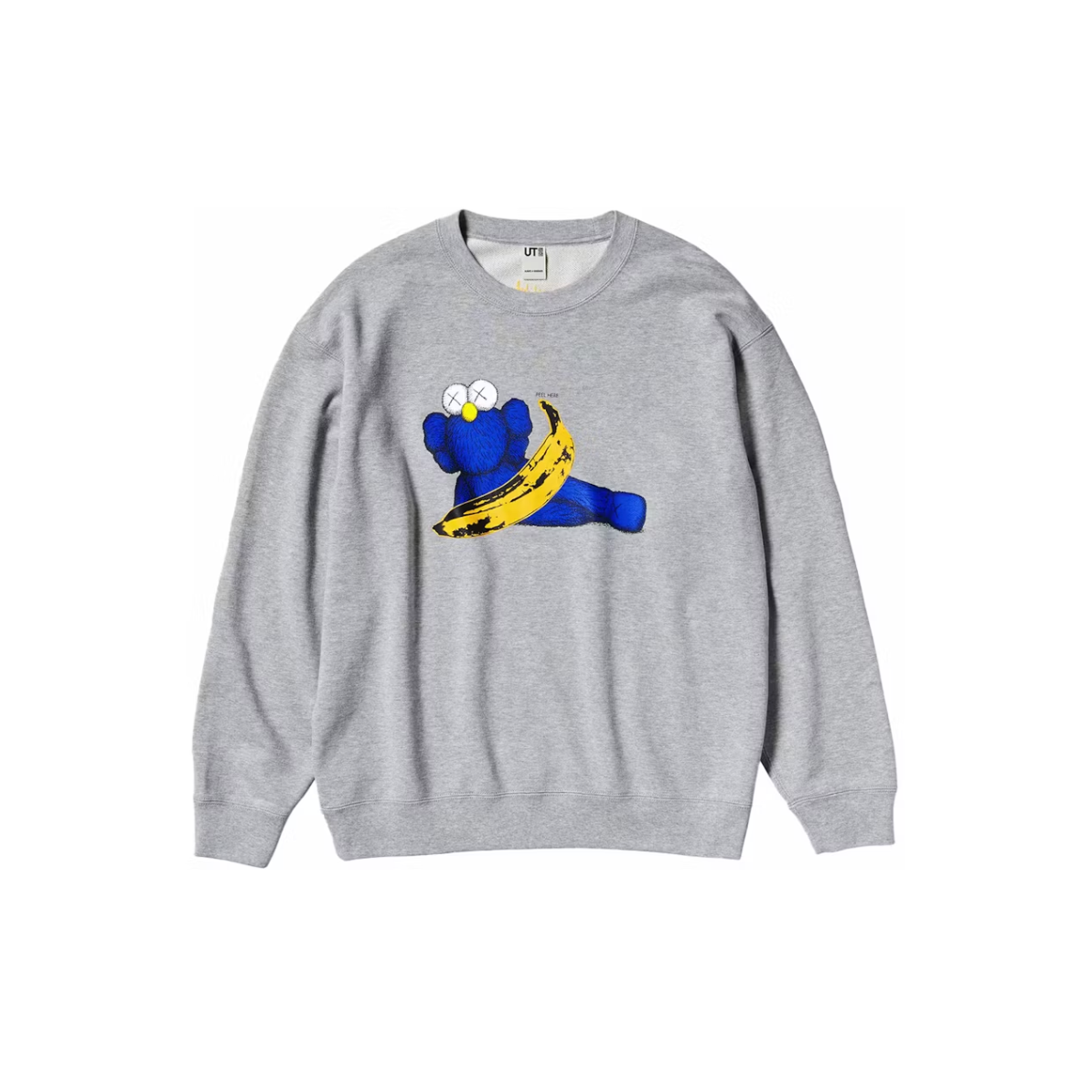 KAWS x Uniqlo Warhol Kids' Graphic Banana Sweatshirt Top