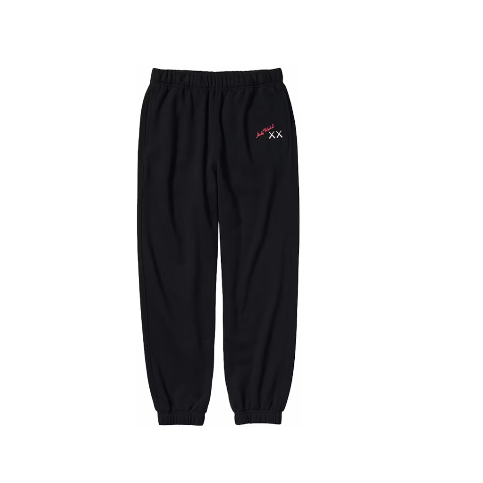 KAWS x Uniqlo Warhol 476120 Sweatpants Black