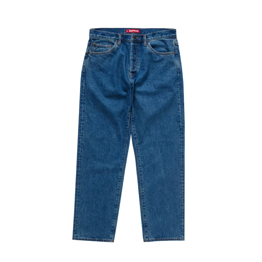 Supreme Regular Jean (FW24) Washed Indigo