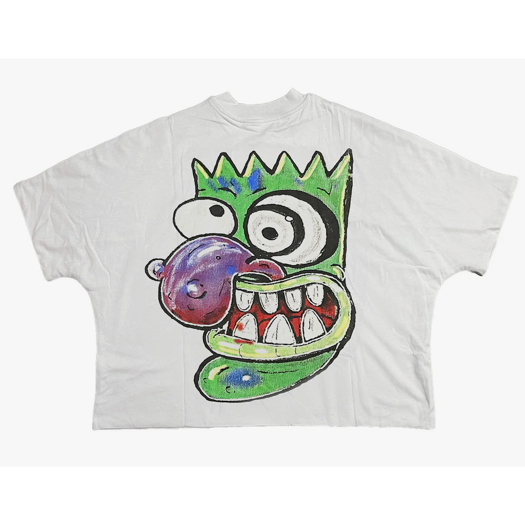 BIllionaire Studios Hypno Eggplant White Tee