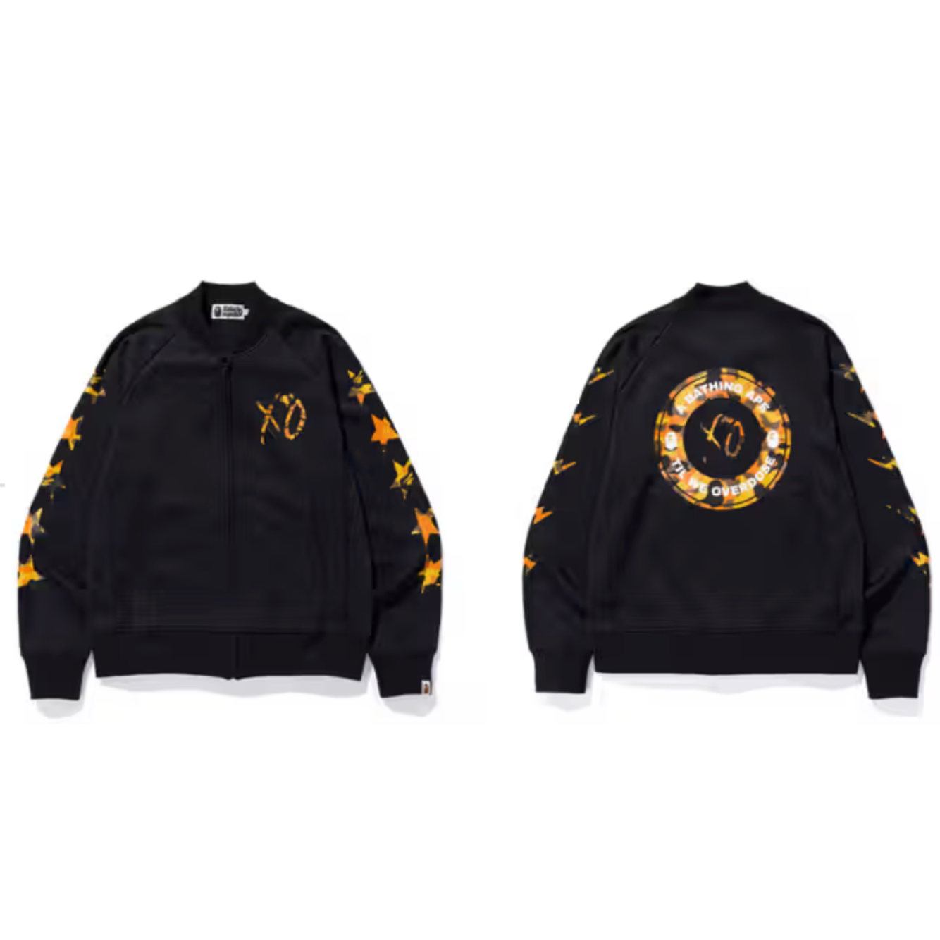 A Bathing Ape Bape x XO The Weeknd jacket