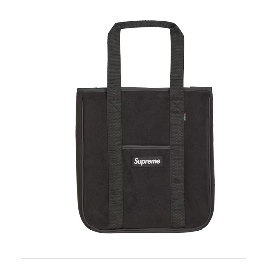 Supreme Polartec Tote Black