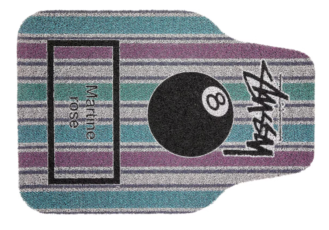 Stussy x Martine Rose Car Mat Set Baja Stripe