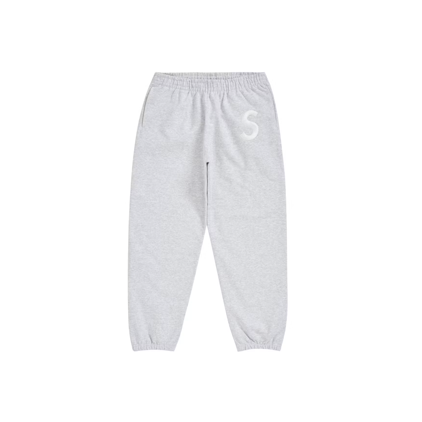 Supreme S Logo Sweatpant (FW24) (Ash Grey)