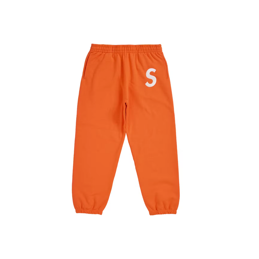 Supreme S Logo Sweatpant (FW24) (Orange)