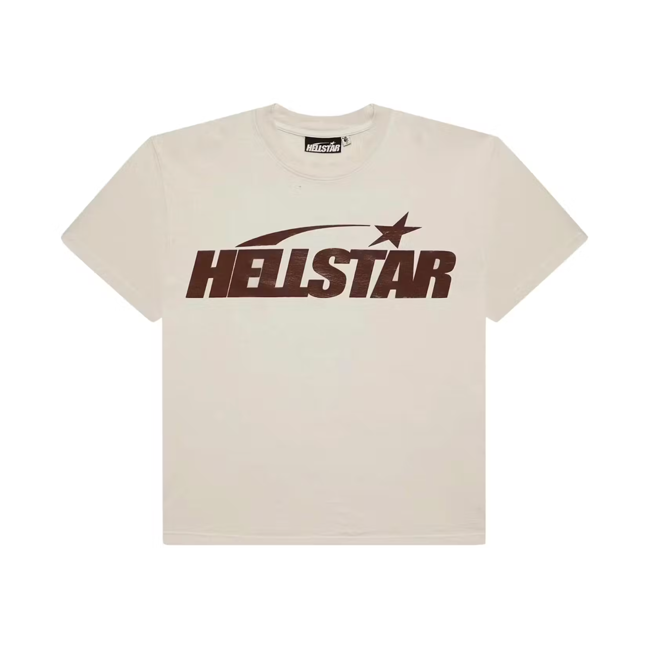 Hellstar Classic T-shirt (Regular Print) White/Brown