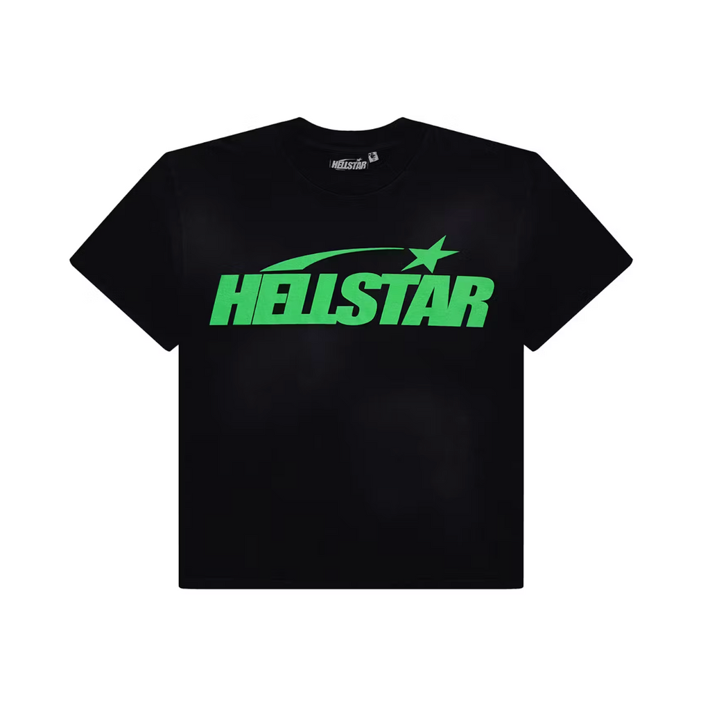 Hellstar Classic Logo Tee Black / Green