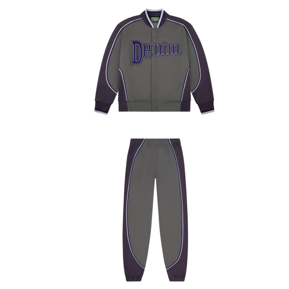 Denim Tears Track Set Grey