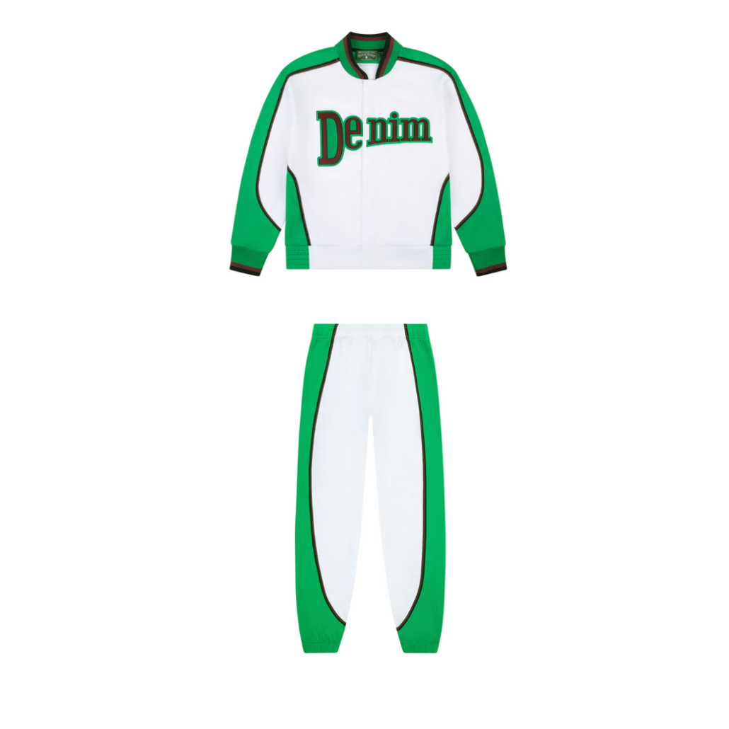 Denim Tears Track Set White