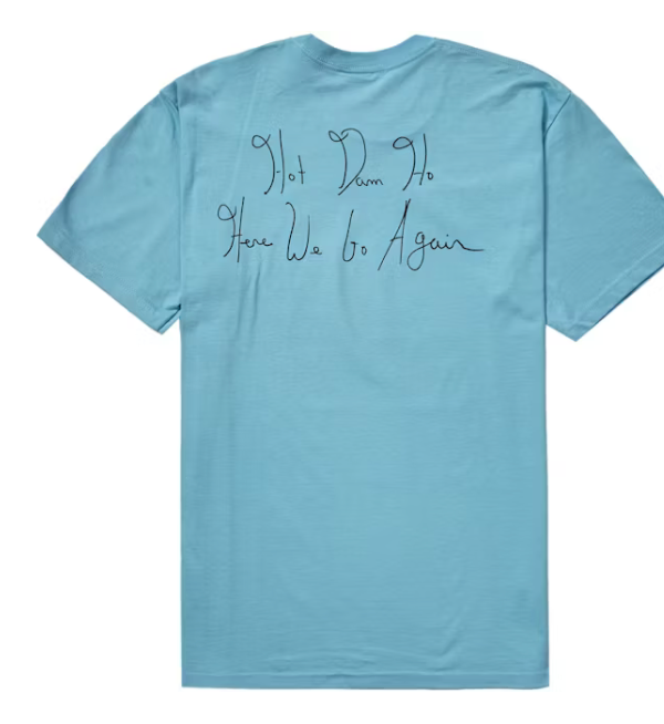 Supreme Lil Kim Tee Slate Blue