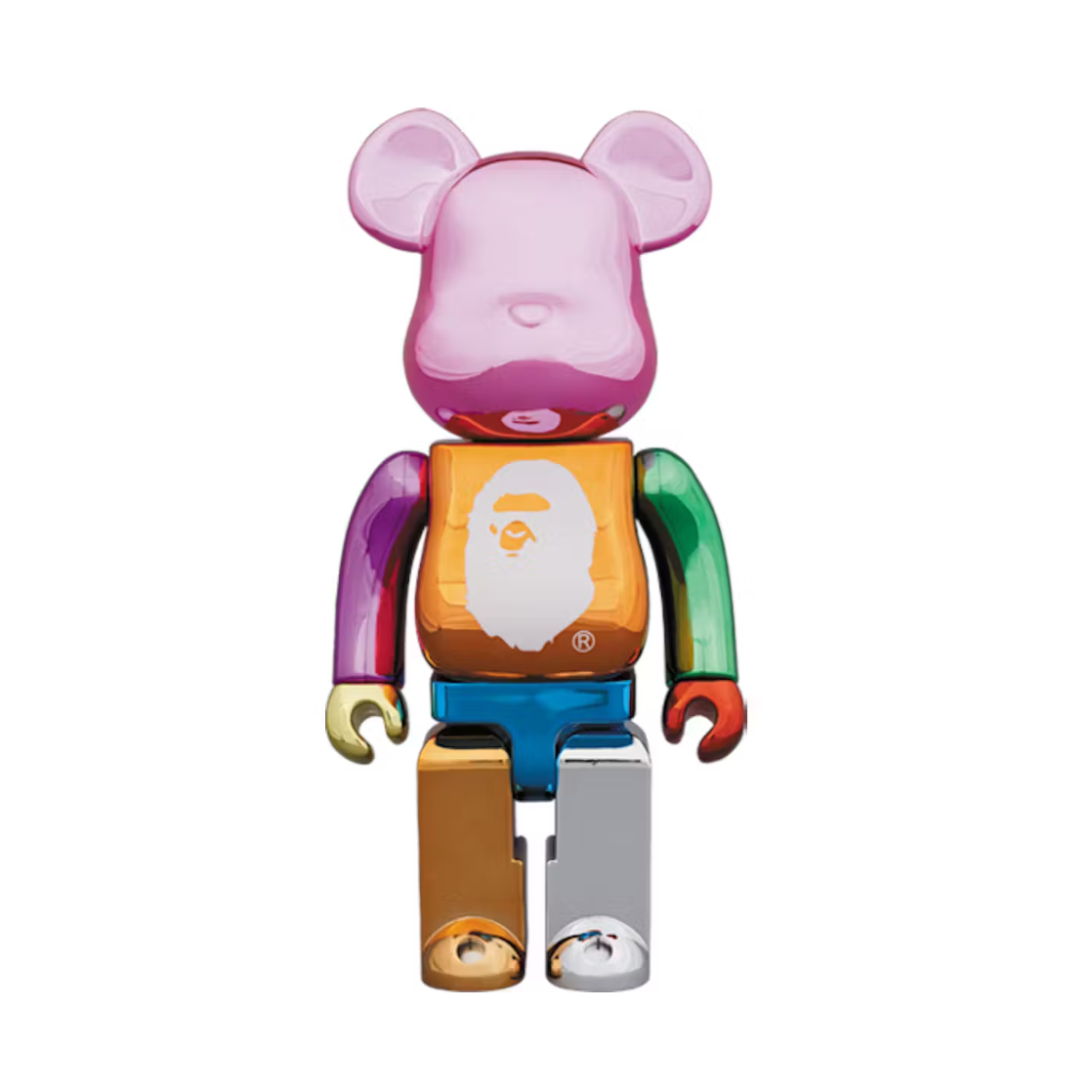A Bathing Ape BAPE 25th Anniversary 400% Multicolor Be@rbrick Bearbrick