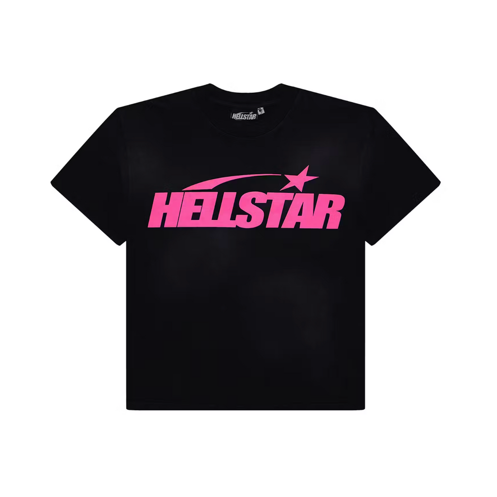 Hellstar Classic T-shirt (Regular Print) Black/Pink