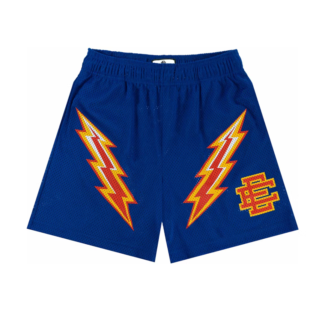 Eric Emanuel EE Short Blue/Red Bolt