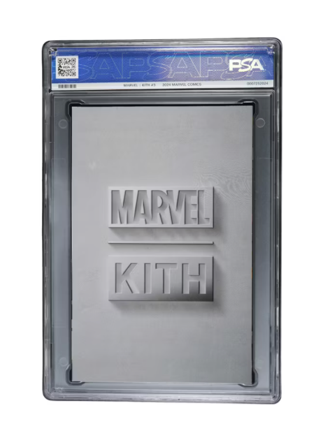 Marvel Kith #3 Silver Surfer Variant Cover Green Comic (PSA Graded AU)