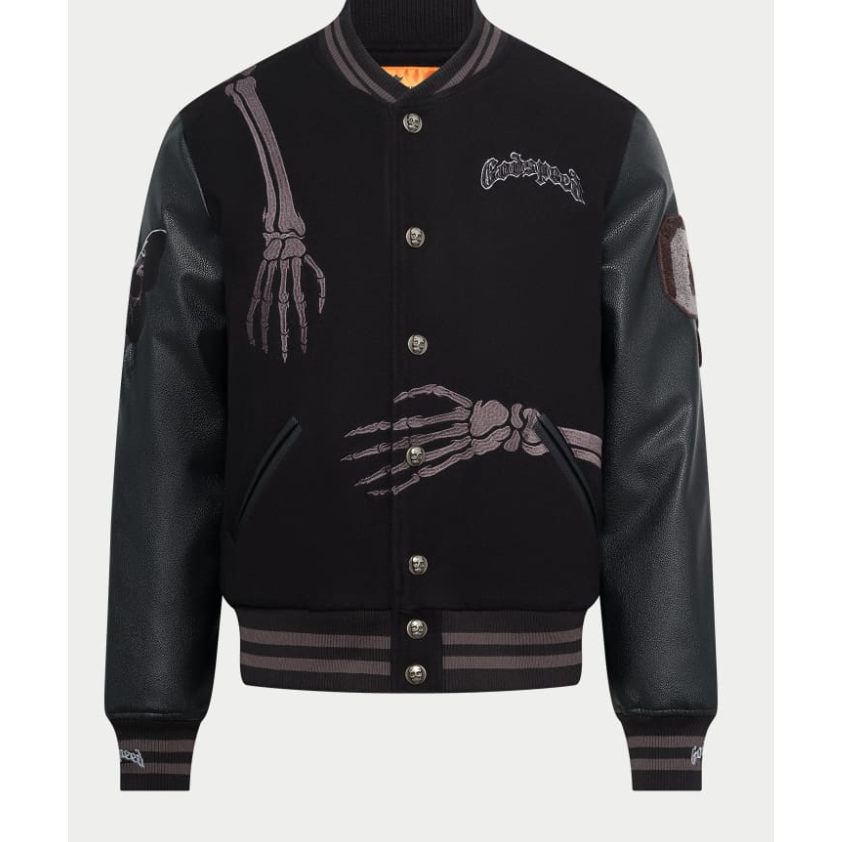 Godspeed Varsity Jacket V2 (BLACKOUT)