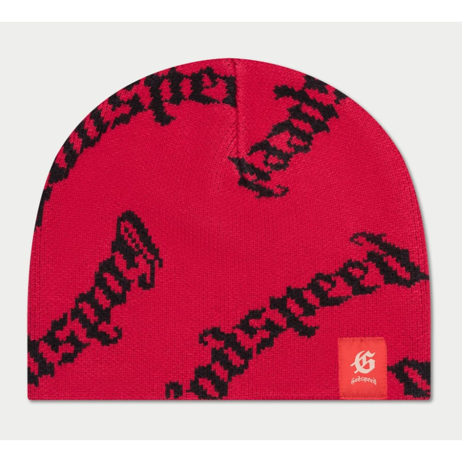 Godspeed OG Logo Beanie (Red)