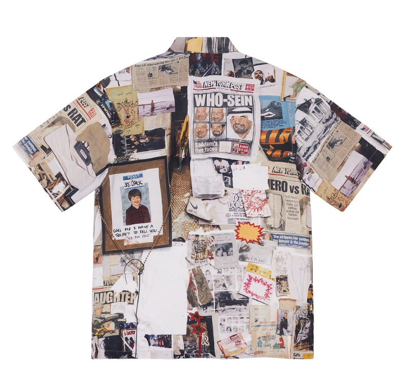 Supreme Dashs Wall Rayon Button Up
