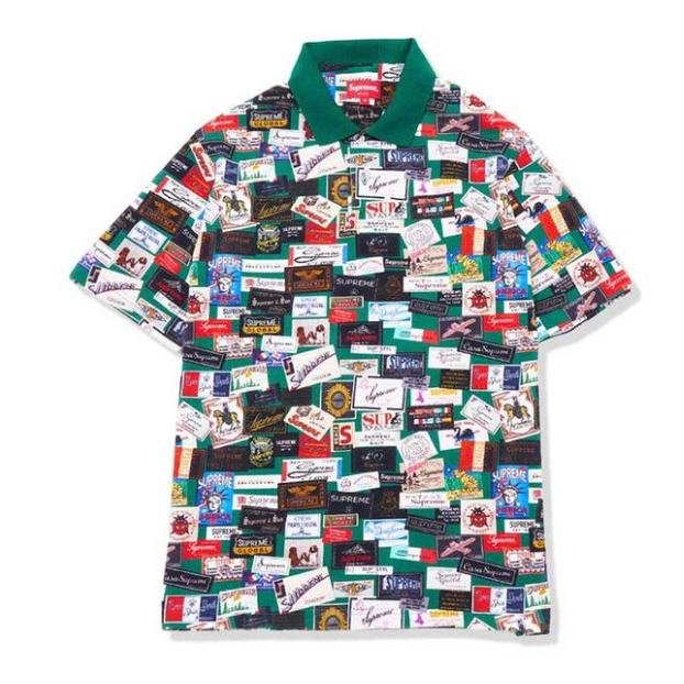 Supreme Labels Polo "Green"