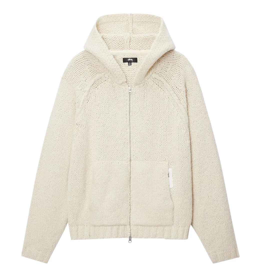Stussy Chunky Knit Zip Jacket