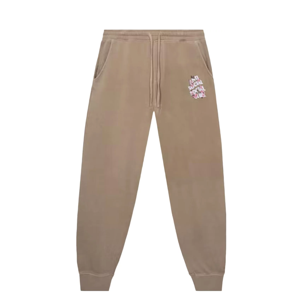 Anti Social Social Club Washed Sweatpants 'Sand'