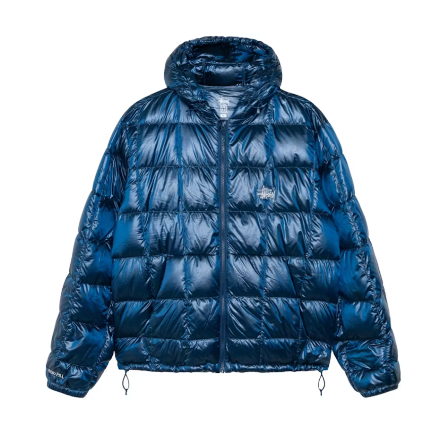 Stussy Midweight Hooded Puffer Royal