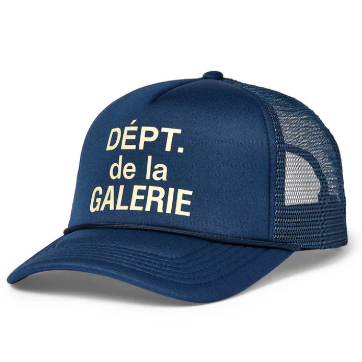 Gallery Dept. French Logo Trucker Hat Navy