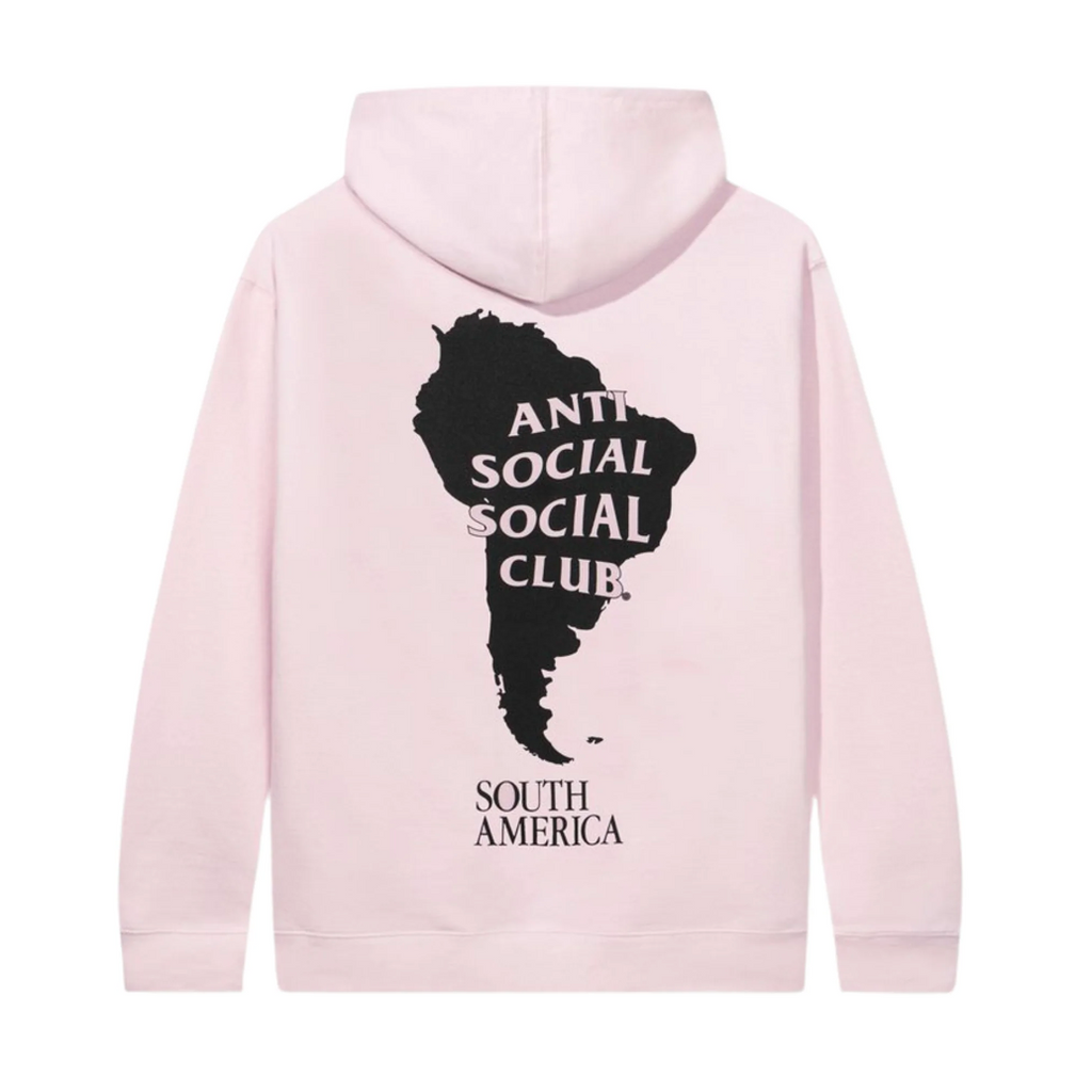 Anti Social Social Club South America Pink Hoodie
