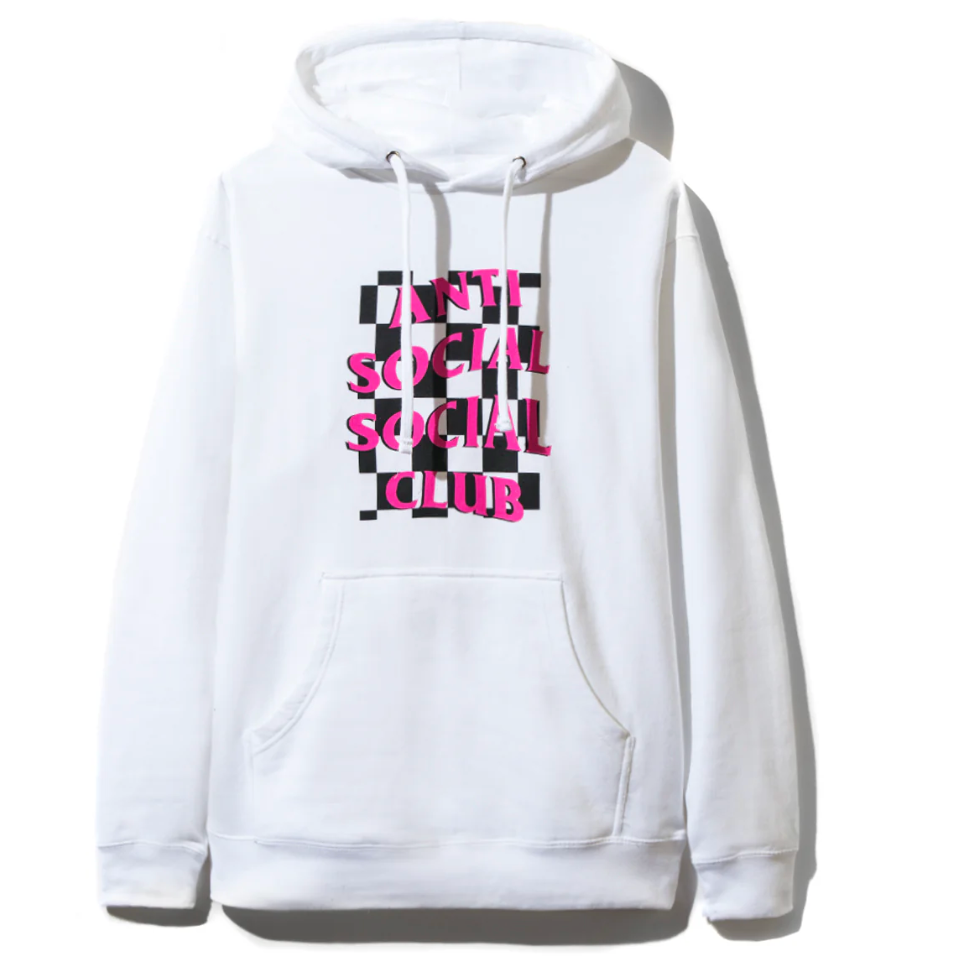 Anti Social Social Club Mail Grab Hoodie White