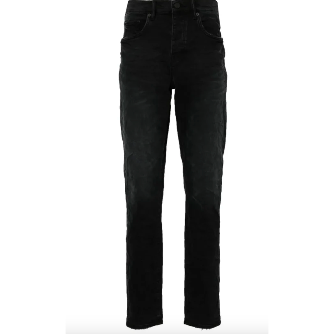 Purple Supernova Straight-Leg Jeans "Black"