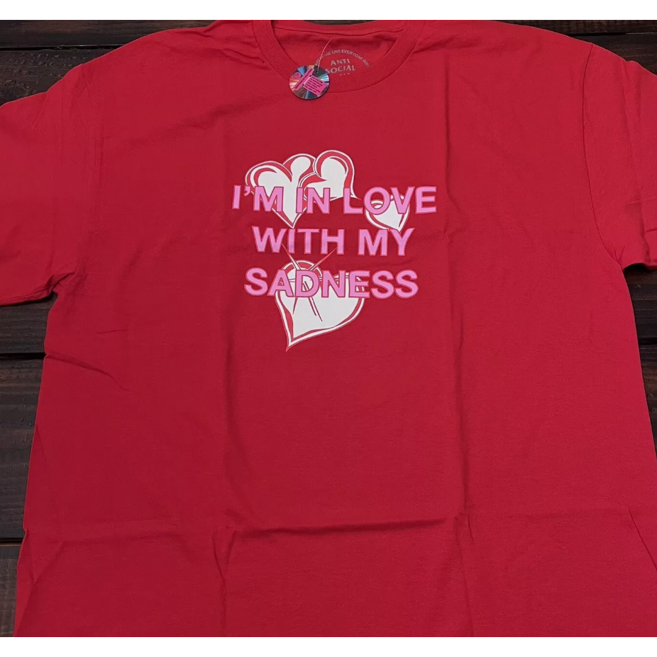 Anti Social Social Club Sadness T-Shirt Red