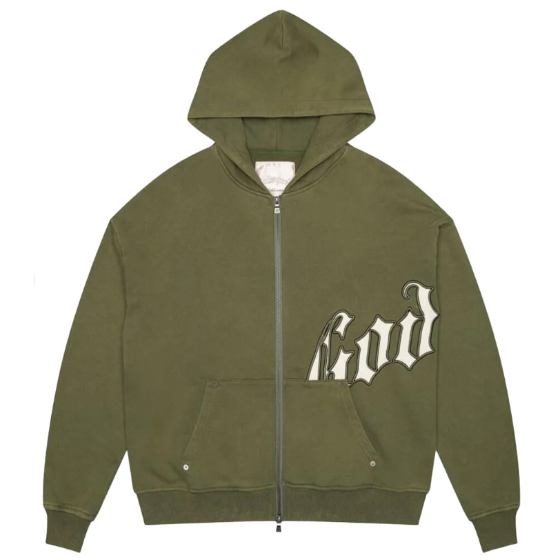 Godspeed OG Logo Hoodie Mens (Olive)