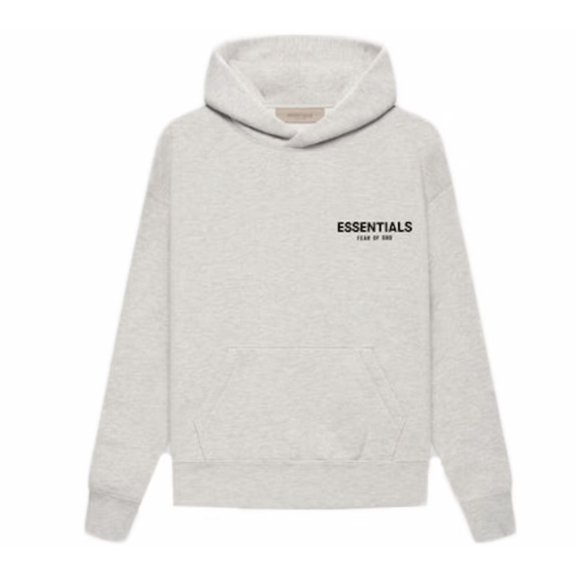 Fear of God Essentials Kids Hoodie (SS22) Light Oatmeal