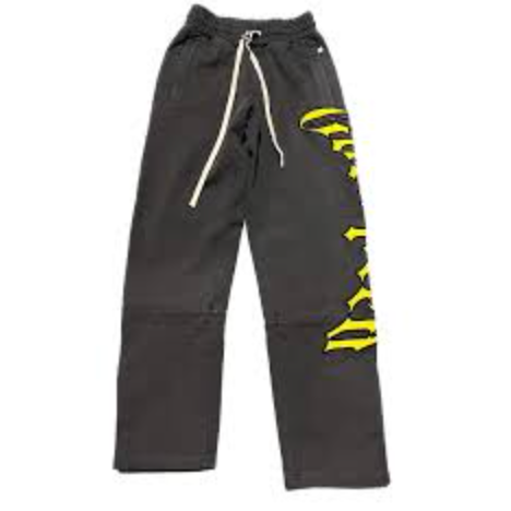 Godspeed OG Logo Sweatpant FW23 (Charcoal/Yellow)