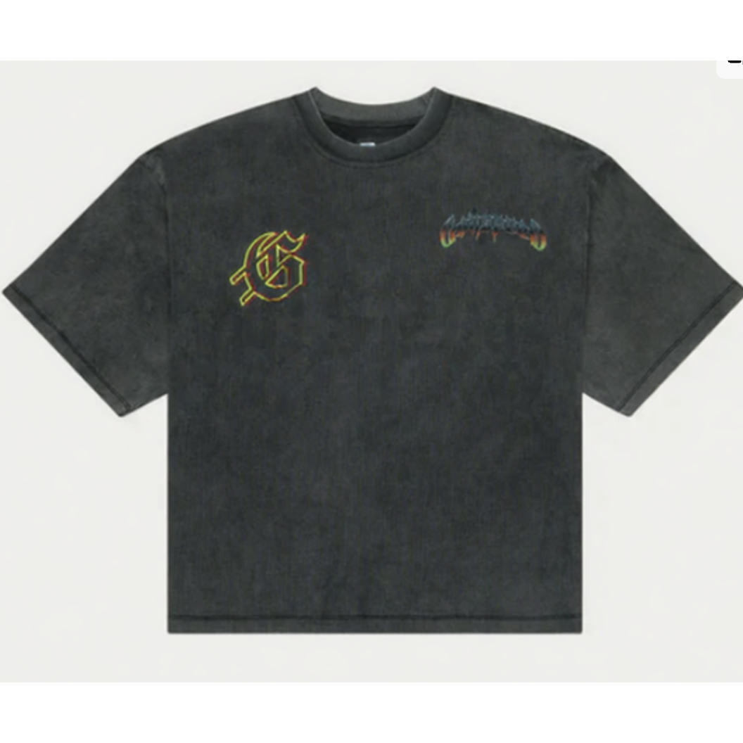 Godspeed Biker Nation Tee (Grey Wash)