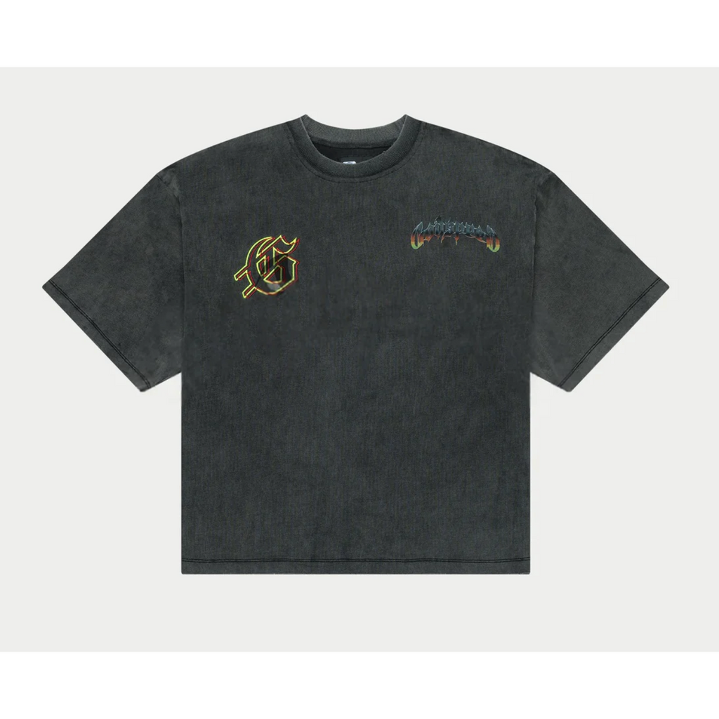 Godspeed Biker Nation Tee (Black Wash)