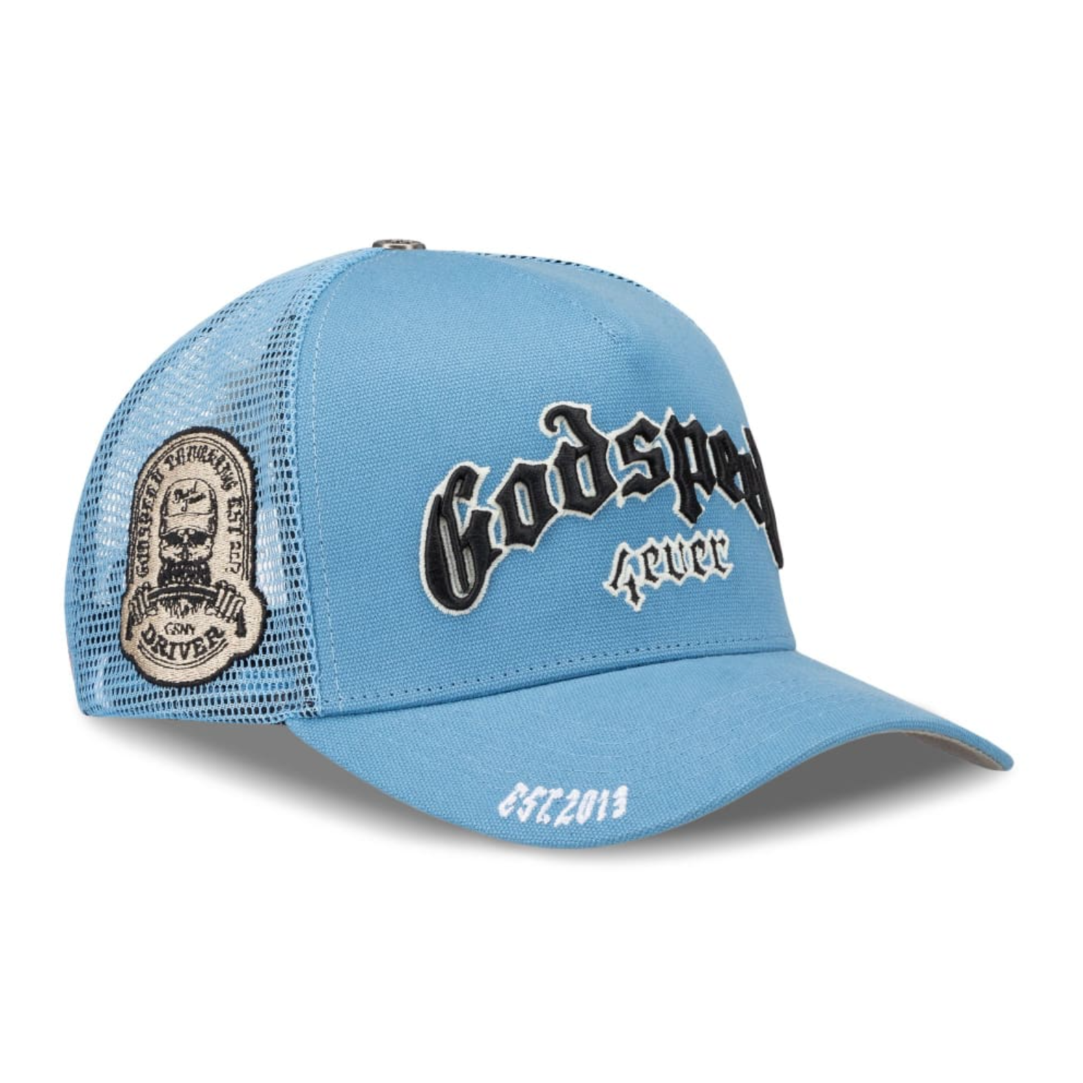 Godspeed Unisex Forever Trucker Hat (Sky Blue)