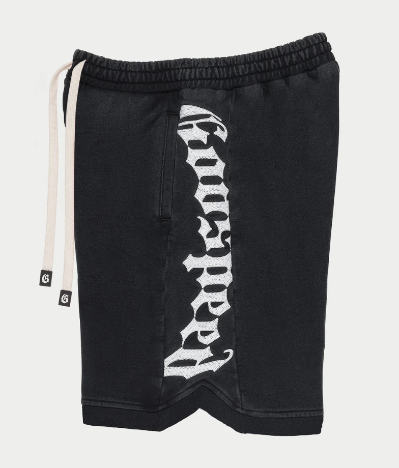 Godspeed Courtside Shorts (Black Washed)