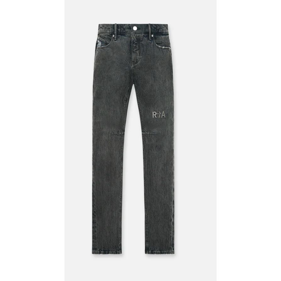 RTA Clayton Skinny Jean (Grey Coated Blue)