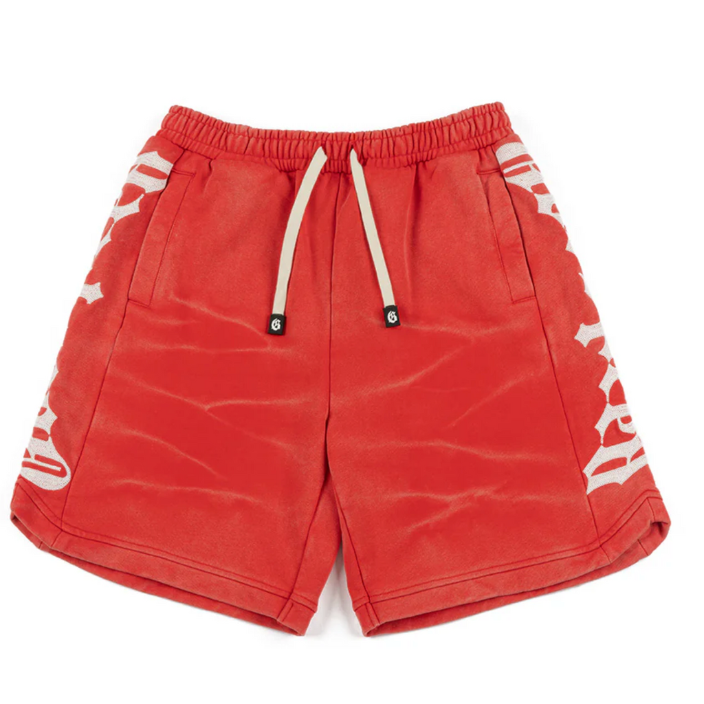 Godspeed CourtSide Shorts 'Red Tie Dye'