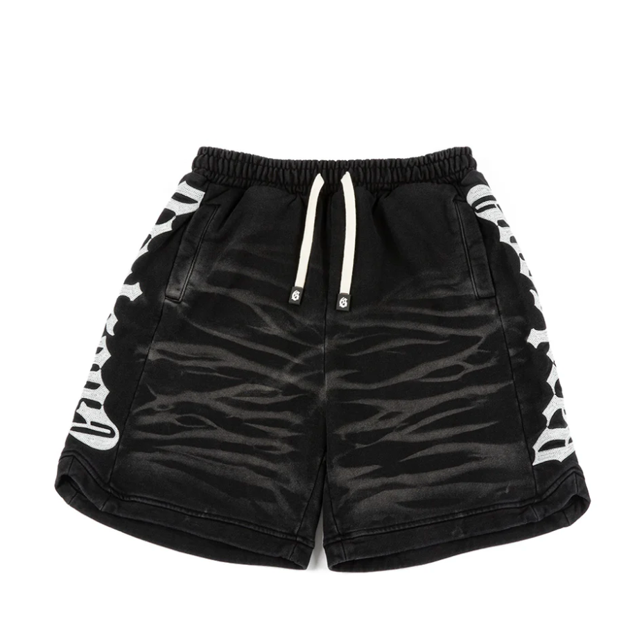 Godspeed Courtside Shorts "Black Tie Dye"