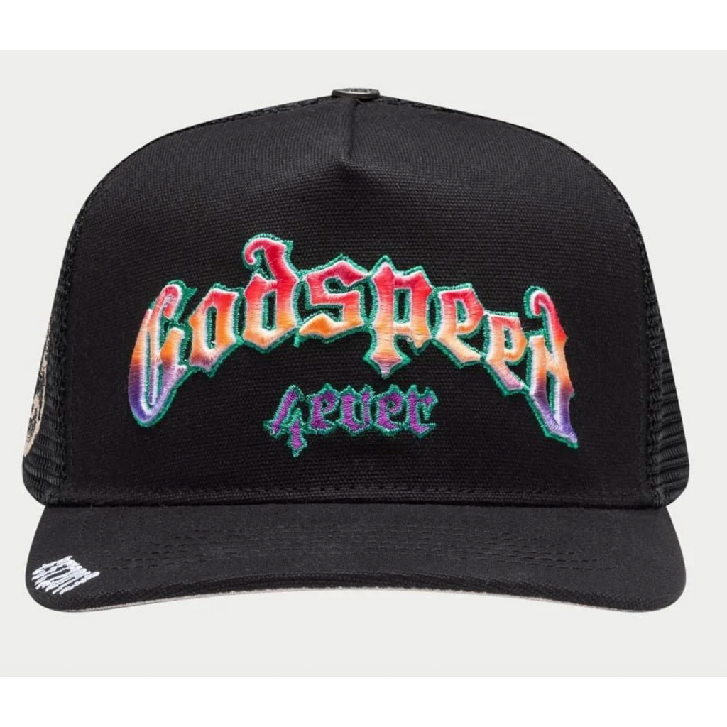 Godspeed Forever Trucker Gradient Hat (Hawiaiian)