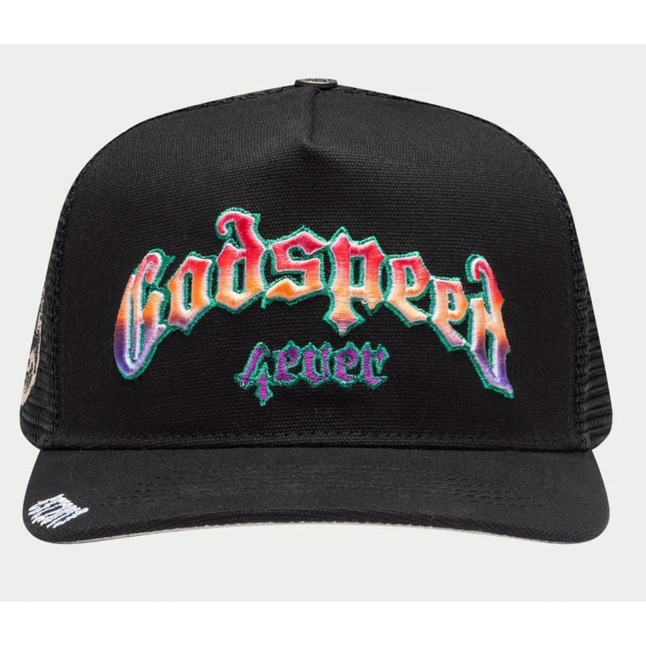 Godspeed Forever Trucker Gradient Hat (Hawiaiian)