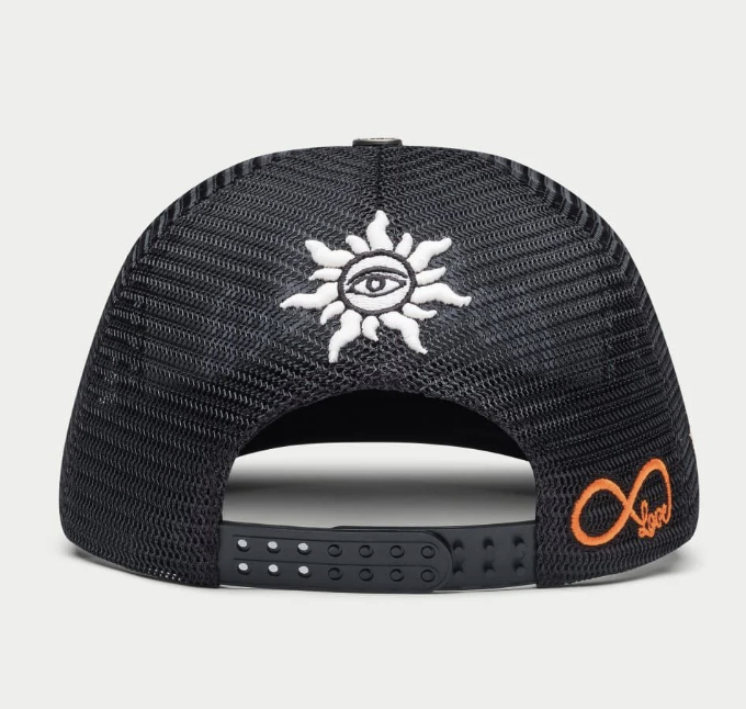 Godspeed Forever Trucker Gradient Hat (Hawiaiian)